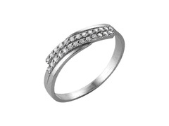 Серебряное кольцо Анита 2382673